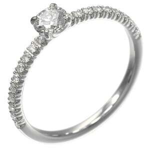 CARTIER Authentic Silver Diamond Ring